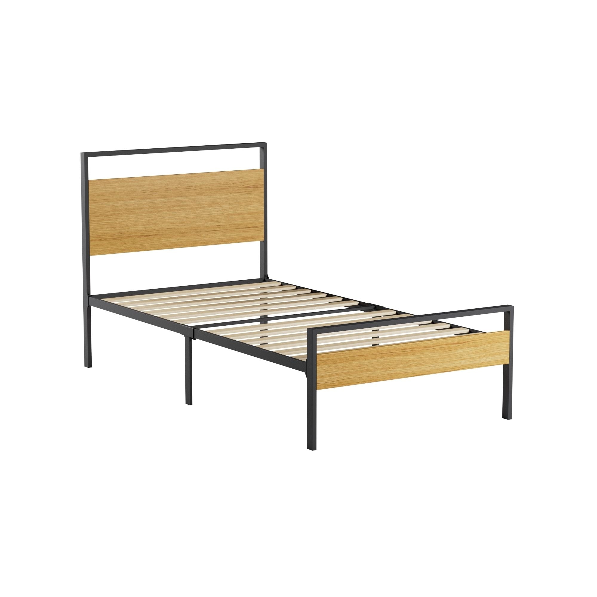 Thompson Metal and Wood Platform Bed