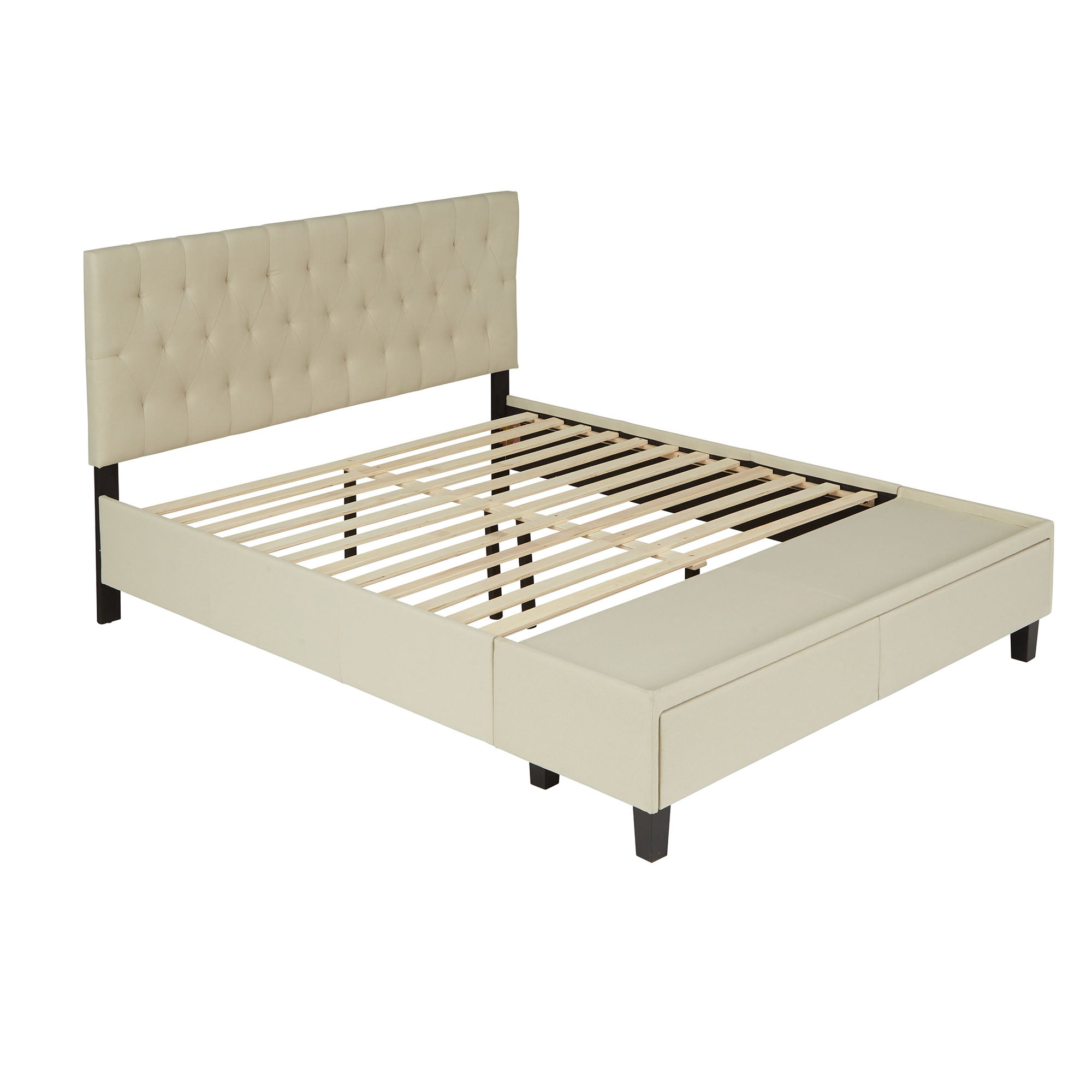 Morris Platform Bed & Headboard