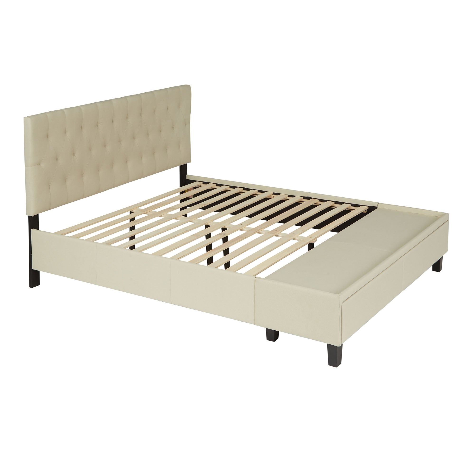 Morris Platform Bed & Headboard